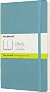 LIBRETA CLASICA TAPA BLANDA AZUL ARRECIFE L LISA