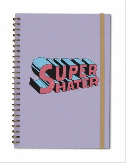 LIBRETA  A5 TAPA DURA MODERNA DE PUEBLO SUPER HATER