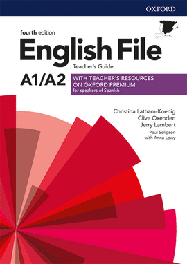 ENGLISH FILE 4TH EDITION A1/A2. TEACHER'S GUIDE + TEACHER'S RESOURCE PACK