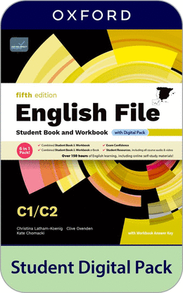 ENGLISH FILE 5TH EDITION C1-C2. STUDENT'S BOOK AND WORKBOOK AND DIGITAL WITH KEY