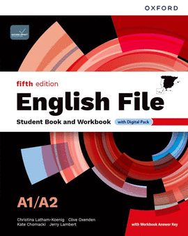 ENGLISH FILE 5TH EDITION A1/A2. STUDENT'S BOOK AND WORKBOOK AND DIGITAL WITH KEY