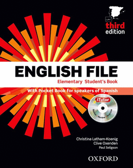 ENGLISH FILE ELEMENTARY: STUDENT'S BOOK+WORKBOOK WITH KEY PACK 3ED