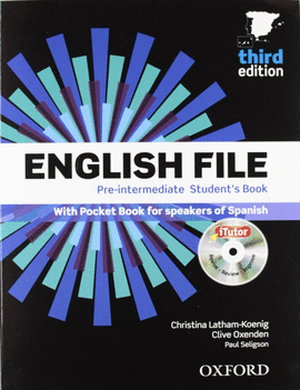 ENGLISH FILE PRE-INTERMEDIATE: STUDENT'S BOOK+WORKBOOK WITH KEY PACK 3ED