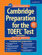 CAMBRIDGE PREPARATION FOR THE TOEFL TEST BOOK WITH ONLINE PRACTICE TESTS 4TH EDITION