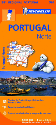 MAPA REGIONAL PORTUGAL NORTE 11591