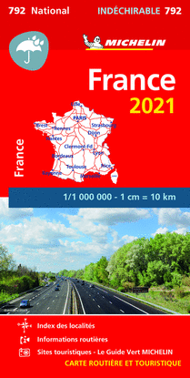 MAPA FRANCE (ALTA RESISTENCIA) 2021 MICHELIN