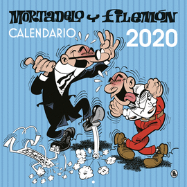 CALENDARIO DE PARED MORTADELO Y FILEMN 2020