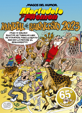 MUNDIAL DE BALONCESTO 2023 MORTADELO Y FILEMN