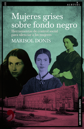 MUJERES GRISES SOBRE FONDO NEGRO