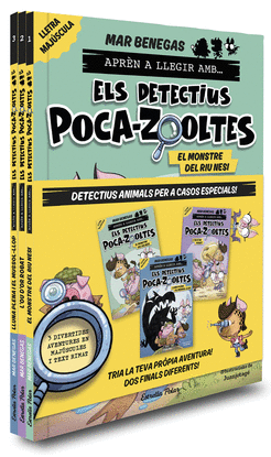 PACK APREN A LLEGIR AMB... ELS DETECTIUS POCA-ZOOLTES