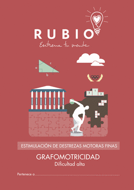 ESTIMULACI�N DE DESTREZAS MOTORAS FINAS: GRAFOMOTRICIDAD (DIFICULTAD ALTA)
