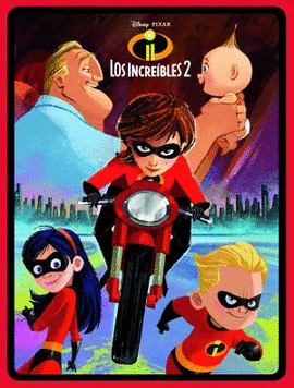 LOS INCREIBLES 2. CAJA METALICA
