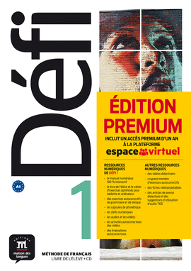 D�FI 1 PREMIUM LIVRE DE L��L�VE + CD