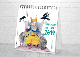 CALENDARIO ILUSTRADO 2019 NORDICA LIBROS