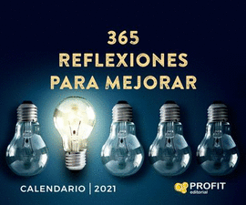 365 REFLEXIIONES PARA MEJORAR -2021 CALENDARIO