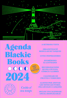 AGENDA BLACKIE BOOKS 2024. EN CATAL