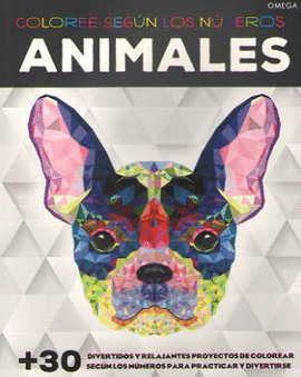ANIMALES. COLOREE SEG�N LOS N�MEROS