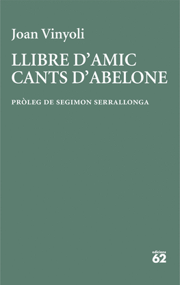 LLIBRE DAMIC CANTS DABELONE