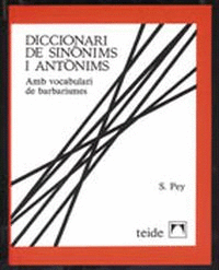 DICCIONARI DE SIN�NIMS I ANT�NIMS (ED. ECON)