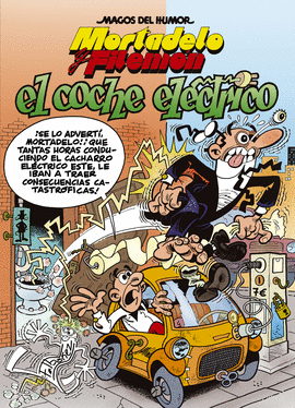 MAGOS HUMOR MORTADELO 155. COCHE ELECTRI