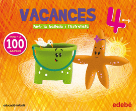 PACK VACANCES 4 ANYS EDEBE