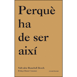 PERQU HA DE SER AIX