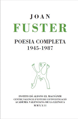 POESIA COMPLETA 1945-1987 (JOAN FUSTER)