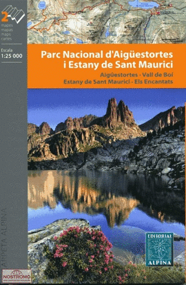 PARC NACIONAL D'AIGUESTORTES I ESTANY DE SANT MAURICI 1:25.000