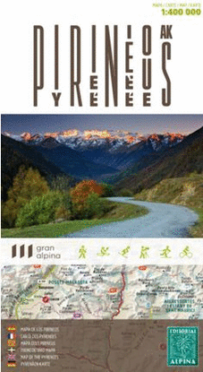 PIRINEUS 1:400.000 -ALPINA