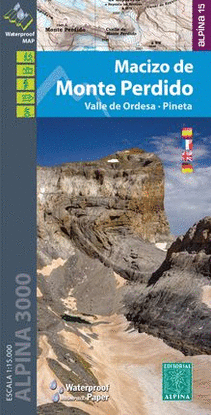 MACIZO DE MONTE PERDIDO 1:15.000 -ALPINA