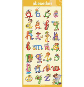 ABECEDARI (2 P�STERS, 1 MAJ�SCULA- 1 LLIGADA))