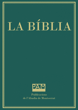 LA BIBLIA DE MONTSERRAT (BUTXACA FUNDA VERDA)