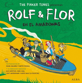 ROLF & FLOR A L'AMAZONES +CD (CAT-ING)