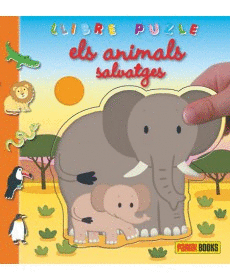 ELS ANIMALS SALVATGES LLIBRE PUZZLE
