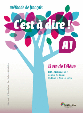 C'EST A DIRE A1 LIVRE ELEVE
