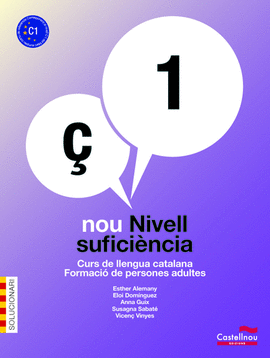 NOU NIVELL SUFICI�NCIA 1 SOLUCIONARI NOU NIVELL SUFICI�NCIA 1