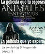 ANIMALES FANTSTICOS Y DONDE ENCONTRARLOS