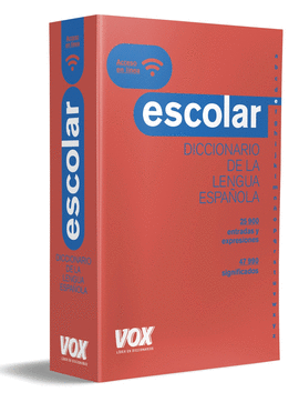 DICCIONARIO ESCOLAR DE LA LENGUA ESPA�OLA