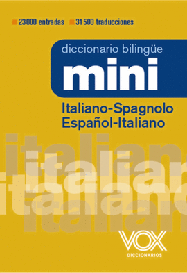 DICCIONARIO MINI ITALIANO-SPAGNOLO / ESPAOL-ITALIANO