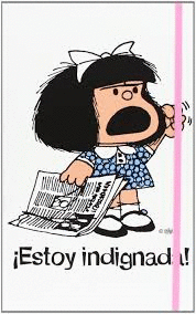 CUADERNO MAFALDA ESTOY INDIGNADA - GRANDE 3�ED