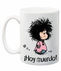 TAZA MAFALDA HOY MUERDO 3�ED