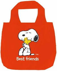 BOLSA PLEGABLE SNOOPY BEST FRIENDS