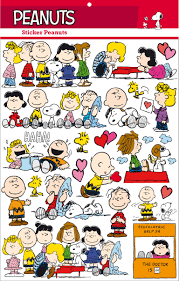 STICKERS PEANUTS - PACK 6