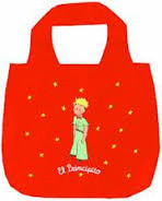 BOLSA PLEGABLE EL PRINCIPITO - NARANJA