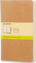 CAHIER LARGE PLAIN KRAFT MOLESKINE