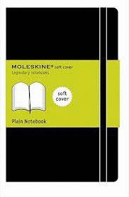 SOFT LARGE PLAIN -MOLESKINE