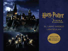LIBRO MAGICO LENTICULAR DE HARRY POTTER Y LA PIEDRA FILOSOFAL