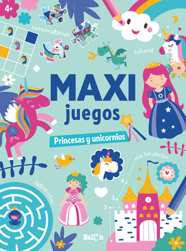 MAXI JUEGOS PRINCESAS Y UNICORNIOS