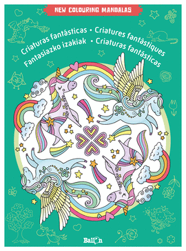 NEW COLOR MANDALAS CRIATURAS FANTASTICAS